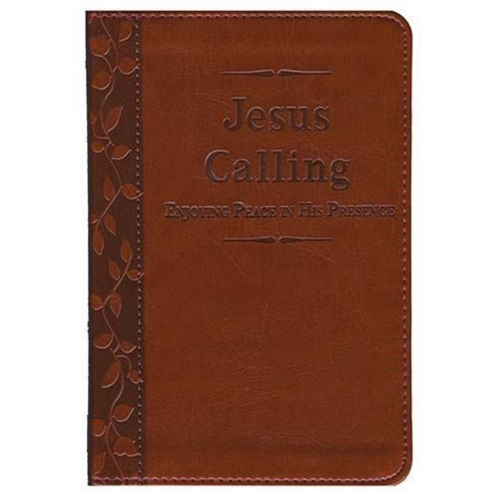 NOS Thomas Nelson Jesus Calling Enjoying Peace in His Presence 4"x6"